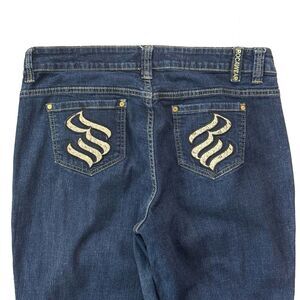 Vintage Y2K Rocawear Jeans Womens 20 Skinny Accented Back Pockets
